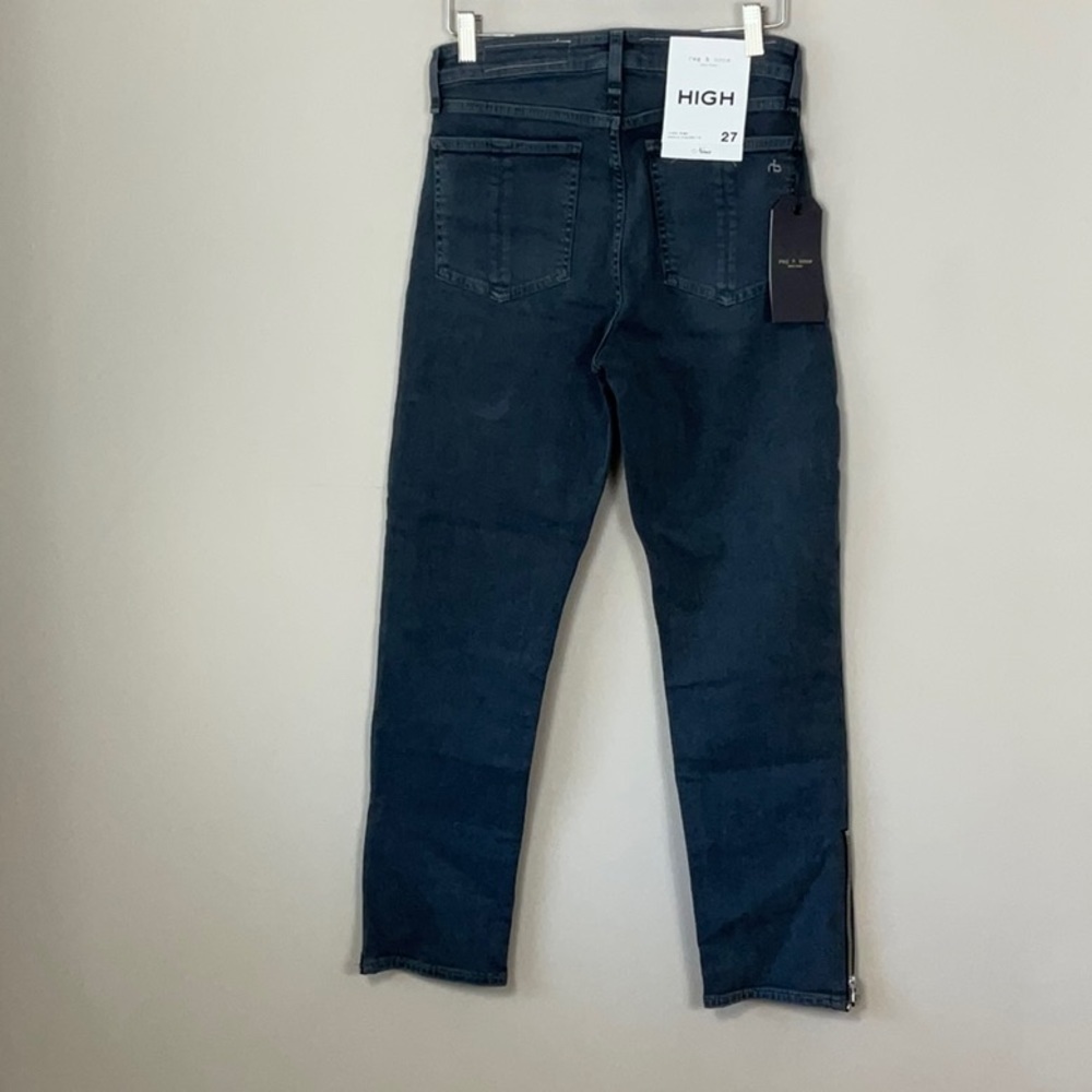 Rag & Bone Nina High-Rise Cigarette - Minna
Slim Fit Ankle Dark Grey Jean - Picture 7 of 9
